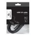 GEMBIRD CCP-USB3-AMCM-1M USB 3.0 cable to type-C AM/CM 1m black