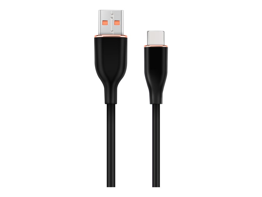 GEMBIRD Premium silicon Type-C USB charging and data cable 1.5m black