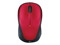 LOGITECH M235 Mouse optical wireless 2.4 GHz USB wireless receiver red