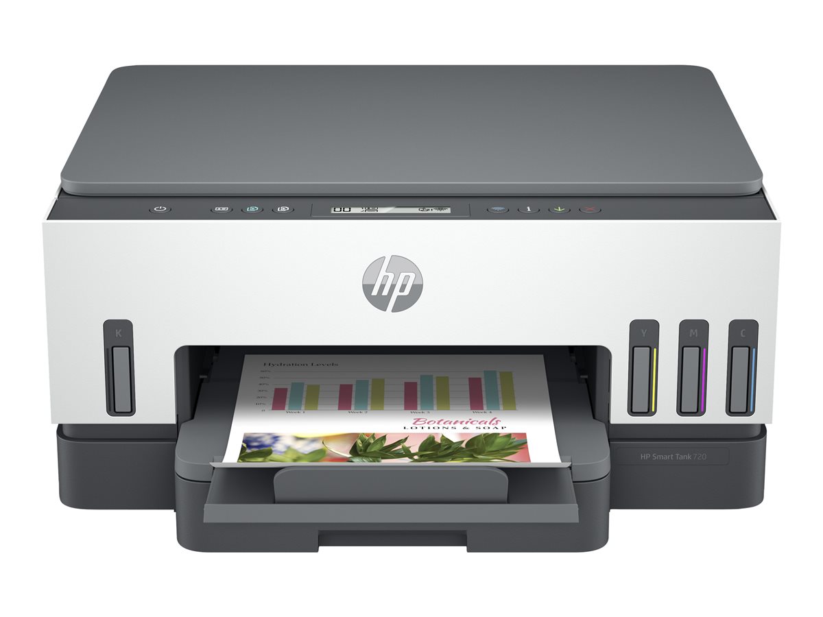 HP Smart Tank 720 All-in-One A4 Color Dual-band WiFi Print Scan Copy Inkjet 15/9ppm