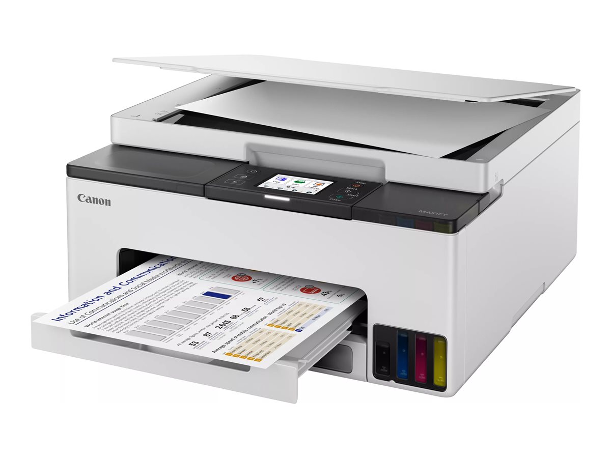 CANON MAXIFY GX1050 MFP colour ink-jet refillable A4 210x297mm A4 15 ipm print 250 sheets USB 2.0 LAN Wi-Fi