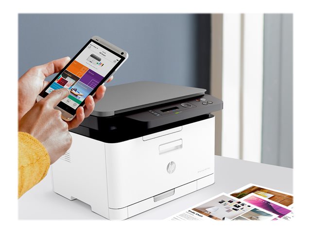 HP Color Laser MFP 178nw MFP colour laser A4 210x297mm A4 18ppmcopy 18ppmprint 150 sheets USB 2.0 LAN Wi-Fi