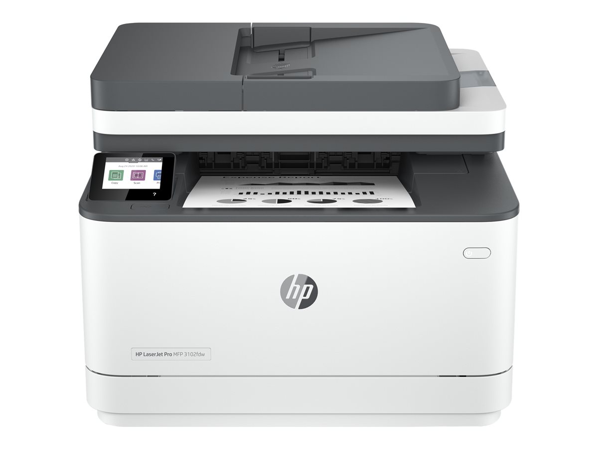 HP LaserJet Pro MFP 3102fdw MFP Mono B/W laser A4 33ppmcopy 33ppmprint 250 sheets USB 2.0 LAN Wi-Fi Bluetooth