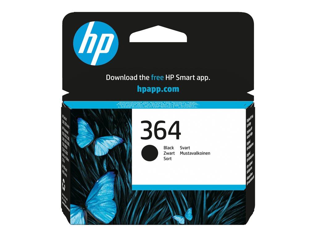 HP 364 Ink black Vivera (UK) Photosmart C5380 C6380 D5460 Photosmart B8550