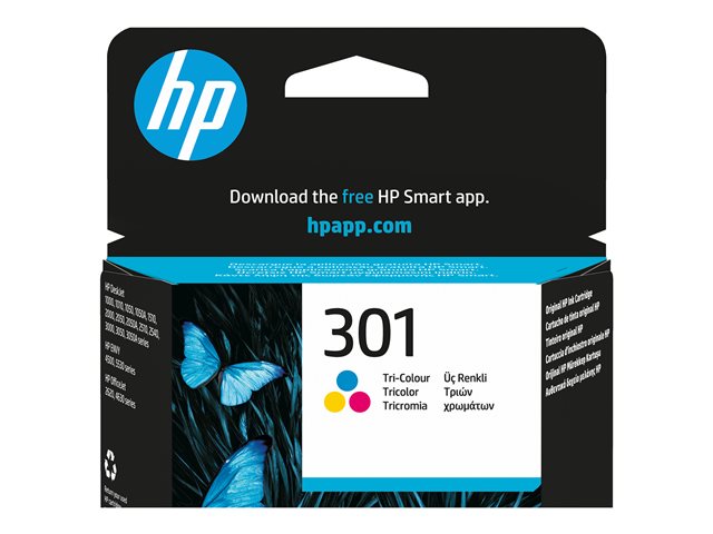 HP 301 ink color DeskJet 1050 2050 All-in-One Printer