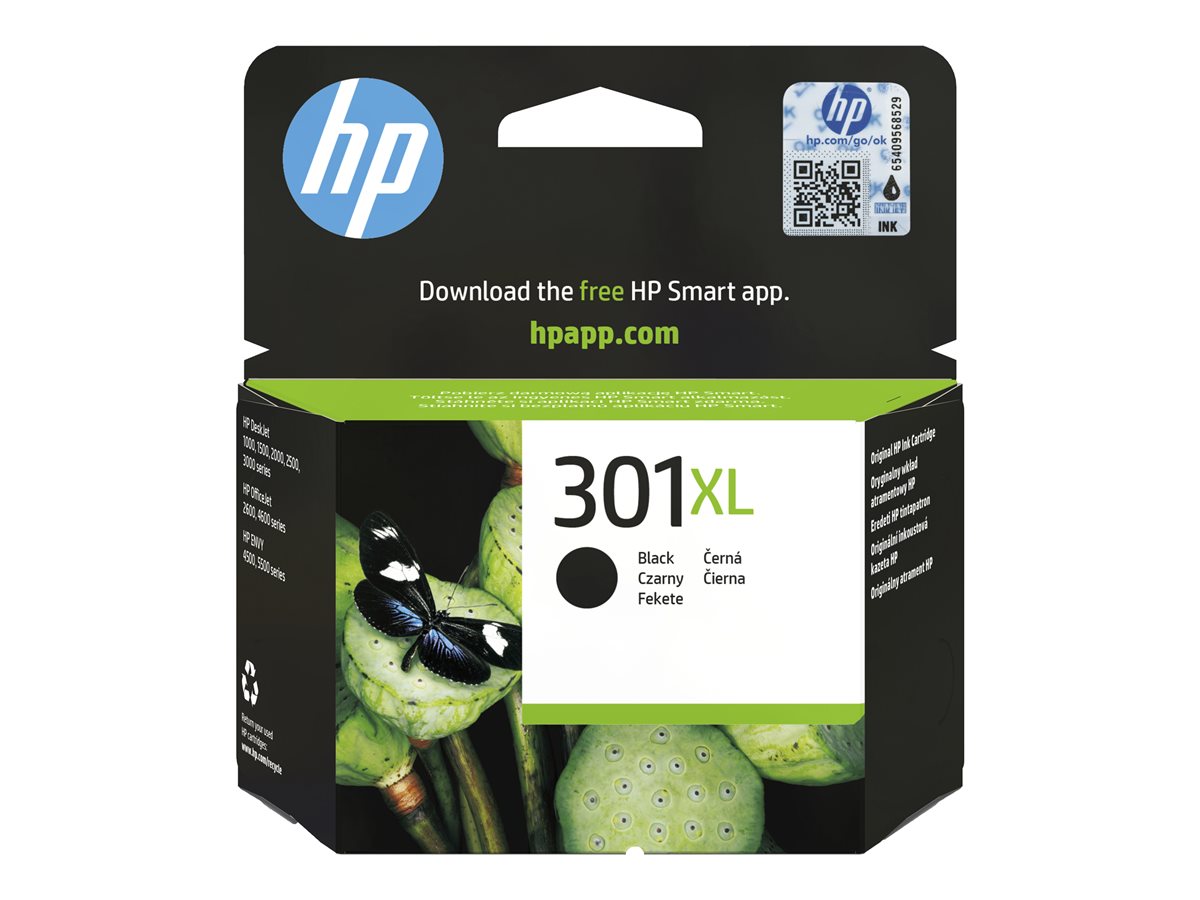 HP 301XL ink black DeskJet 1050 2050 All-in-One Printer