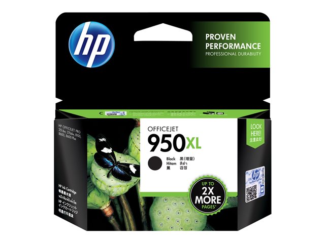 HP 950XL ink black OJ Pro 8600 8600plus 8100