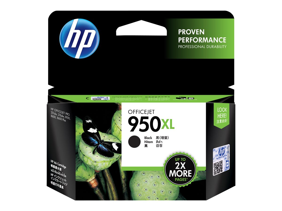 HP 950XL ink black OJ Pro 8600 8600plus 8100