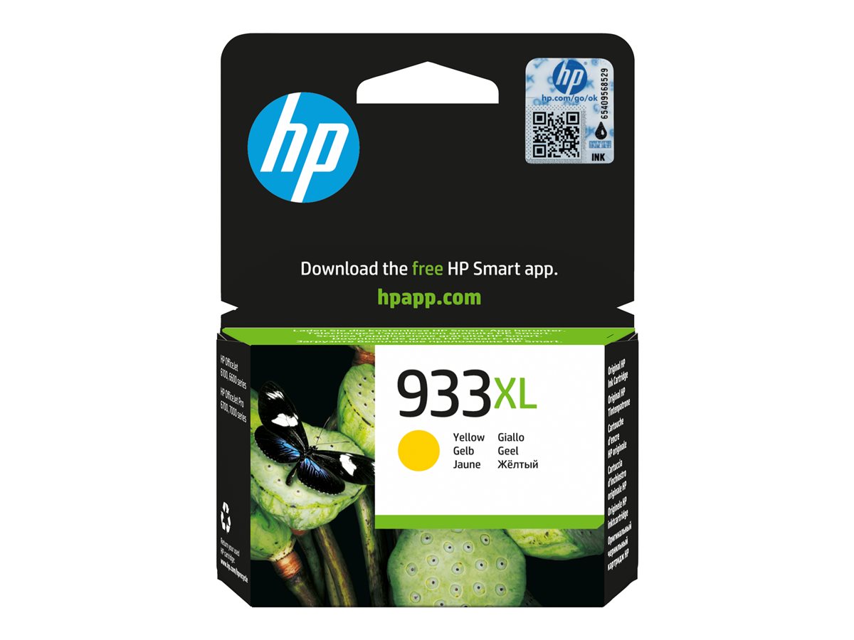HP 933XL ink yellow Officejet 6700 Premium e-All-in-One Printer - H711n