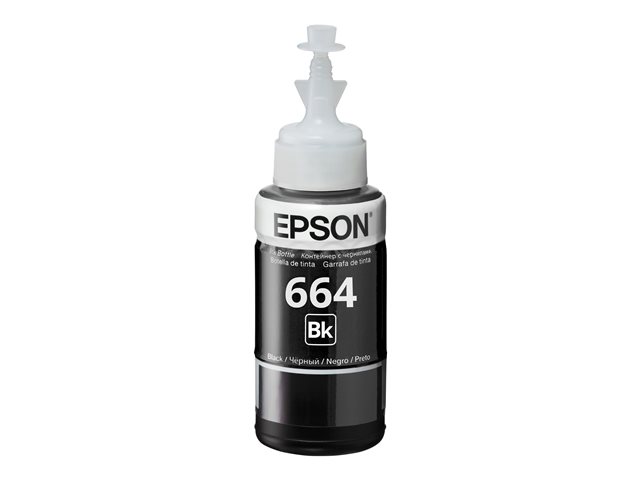 EPSON T6641 BLACK INK BOTTLE 70ML