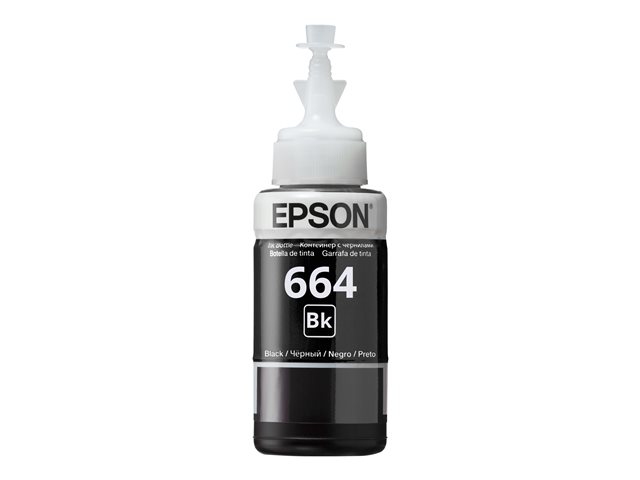 EPSON T6641 BLACK INK BOTTLE 70ML