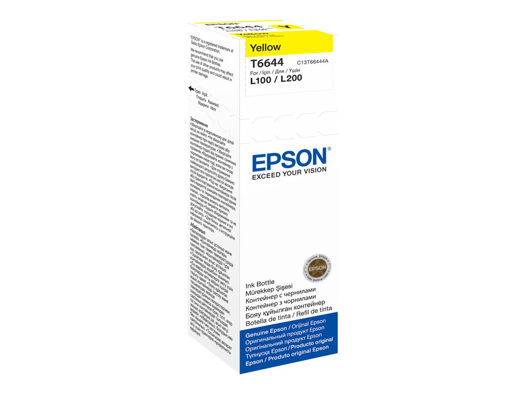 EPSON T6644 YELLOW INK BOTTLE 70ML