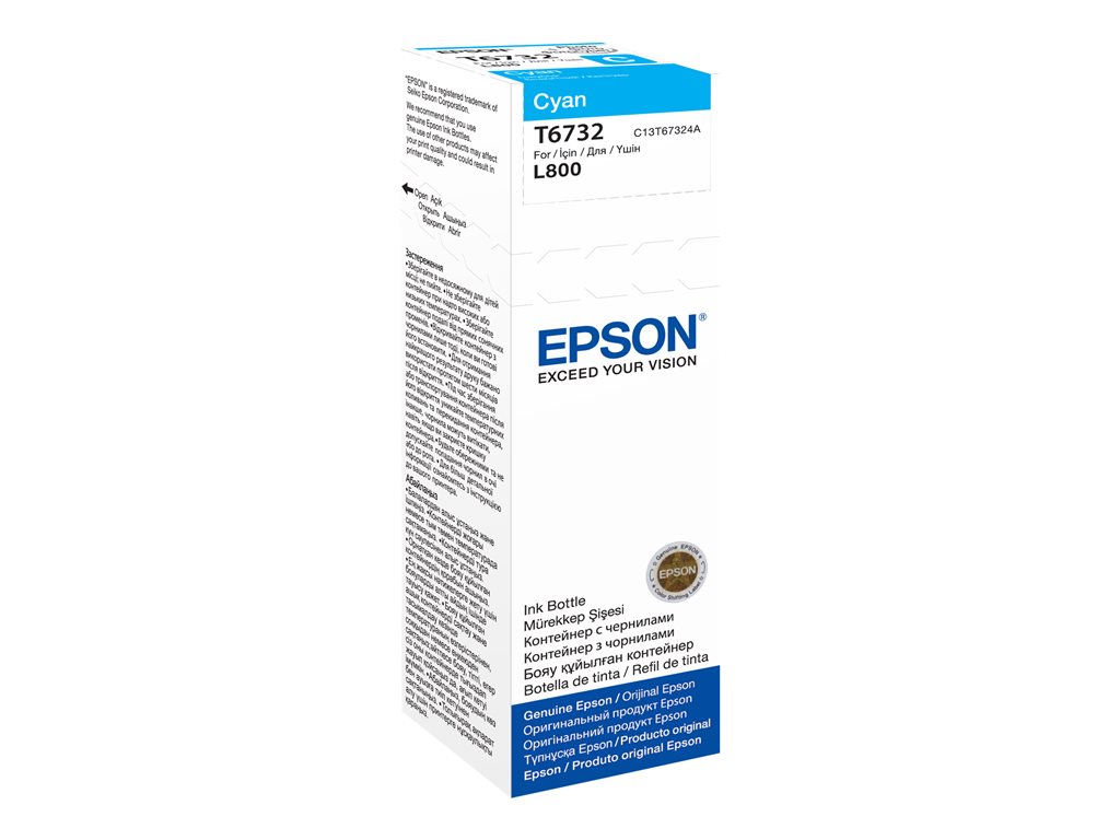 EPSON T6732 CYAN INK BOTTLE 70ML