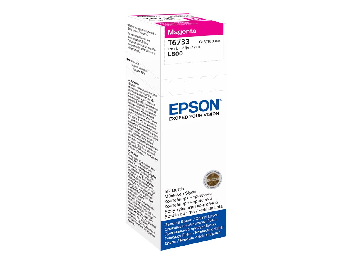 EPSON T6733 MAGENTA INK BOTTLE 70ML
