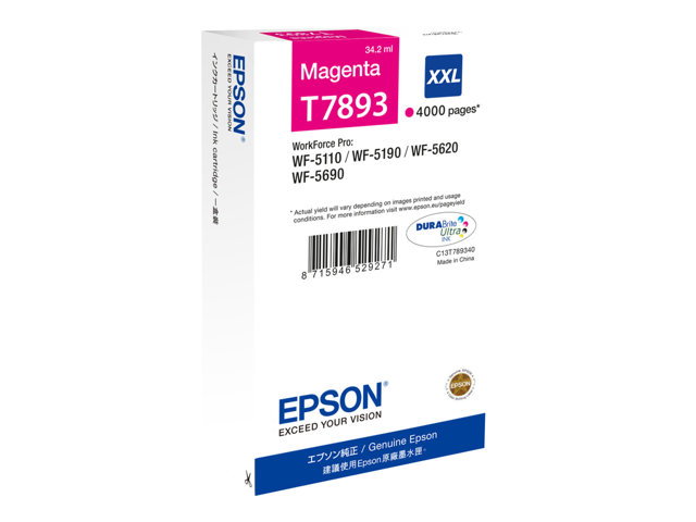 EPSON WF-5xxx Series Ink Cartridge XXL Magenta