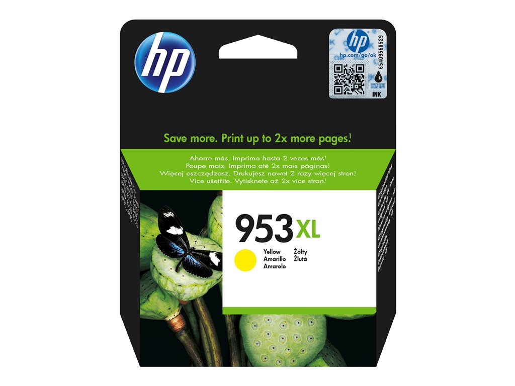 HP 953 XL Ink Cartridge Yellow 1600 pages