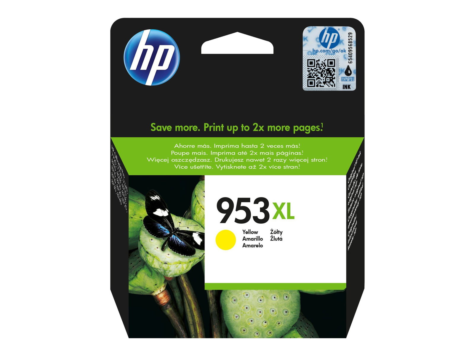 HP 953 XL Ink Cartridge Yellow 1600 pages
