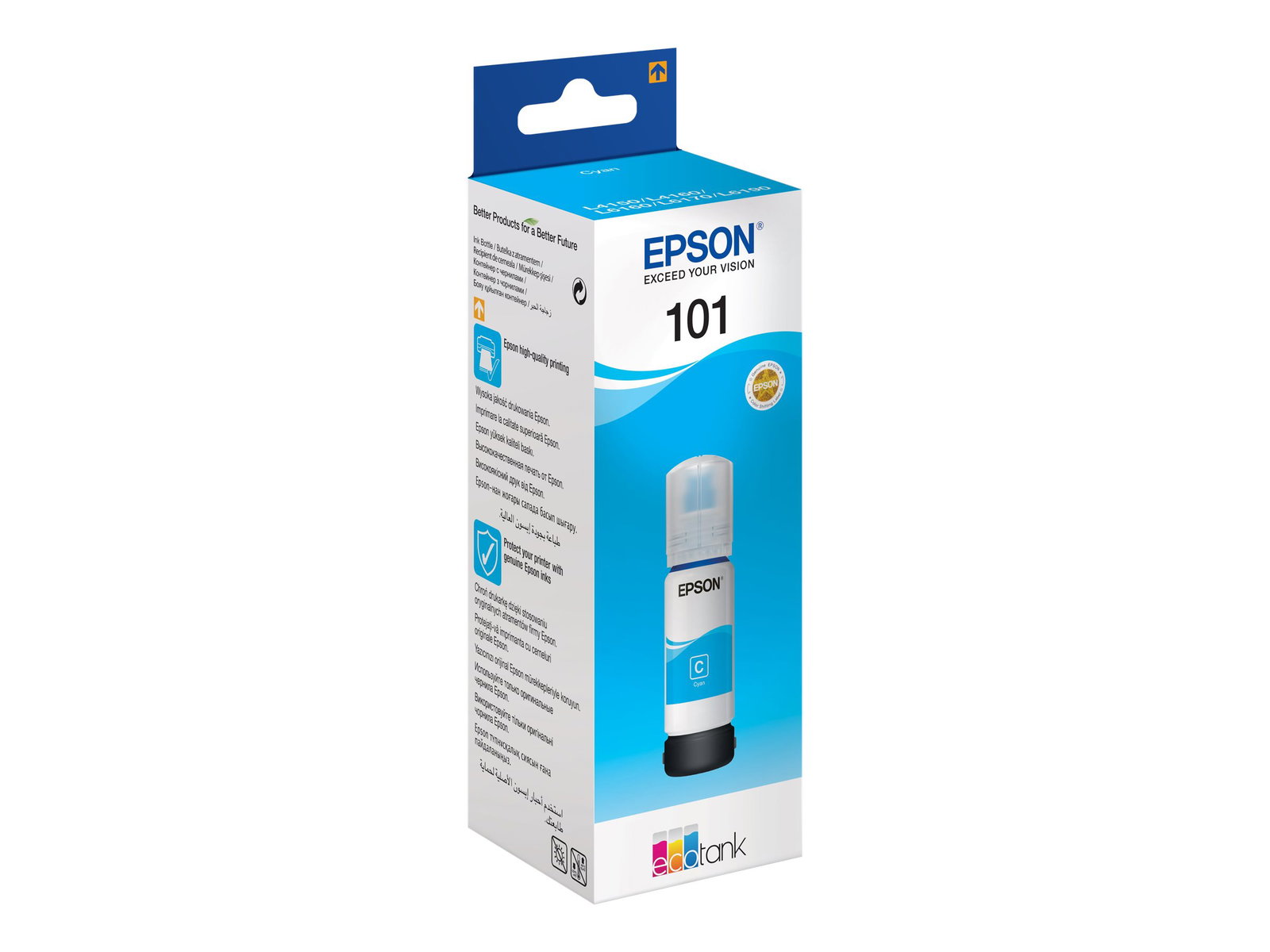 EPSON EcoTank Cyan ink bottle