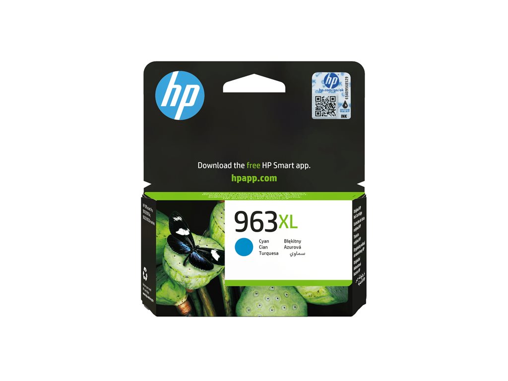 HP 963XL High Yield Cyan Original Ink Cartridge