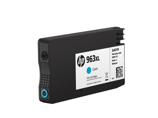 HP 963XL High Yield Cyan Original Ink Cartridge