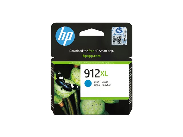 HP 912XL High Yield Cyan Ink