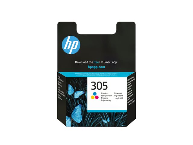 HP 305 Tri-color Original Ink Cartridge