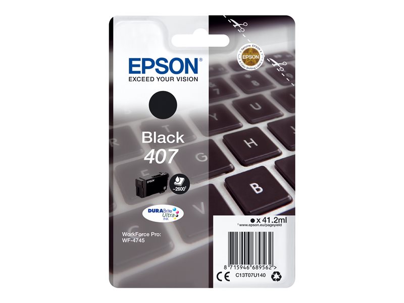 EPSON WF-4745 Series Ink Cartridge Black