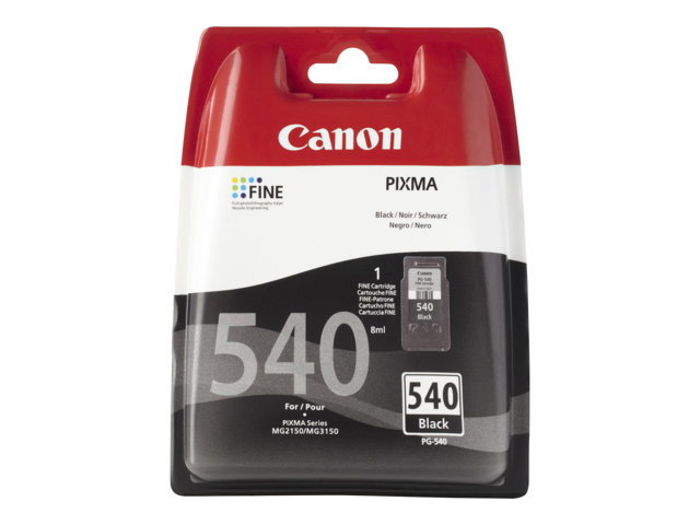 CANON PG-540 Black Ink Cartridge 180P