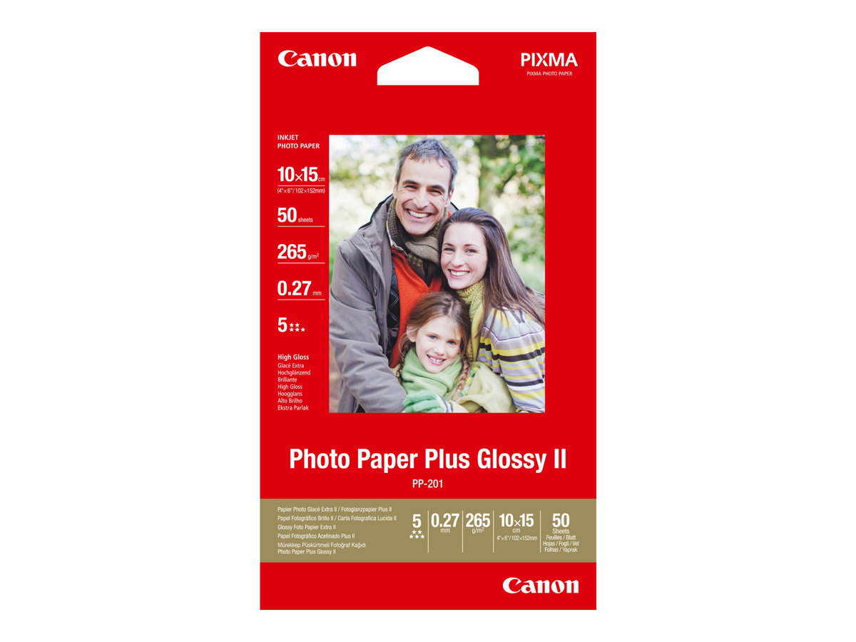 CANON PP-201 Photopaper 4x6 50sheet glossy