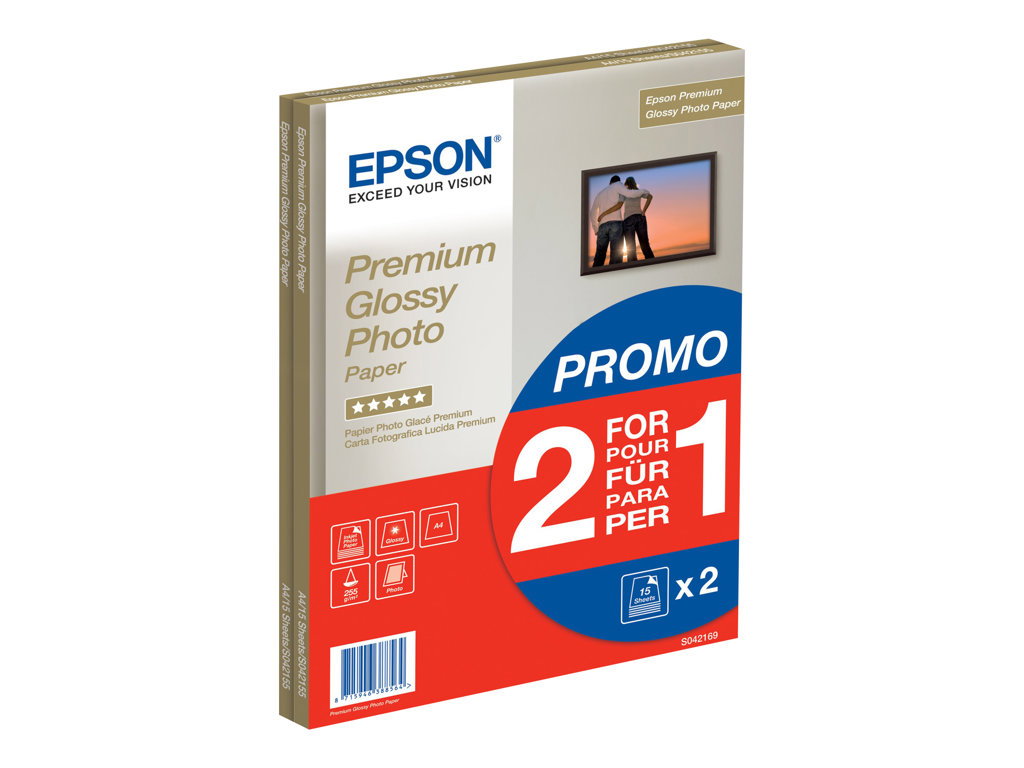 EPSON Photopaper premium glossy A4 255g/qm 30sheet
