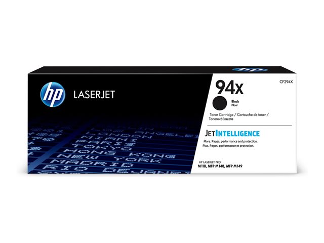 HP 94X High Yield Original LaserJet Toner Cartridge