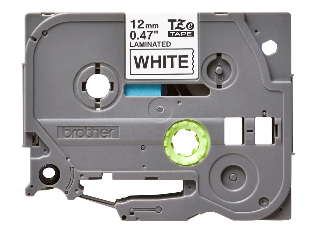 BROTHER TZE231 tape cassette 12mm8m white/black P-touch 200/300/500series