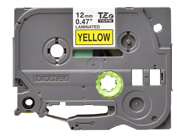 BROTHER TZE631 tape cassette 12mm8m yellow black for P-touch 200 300 500 series