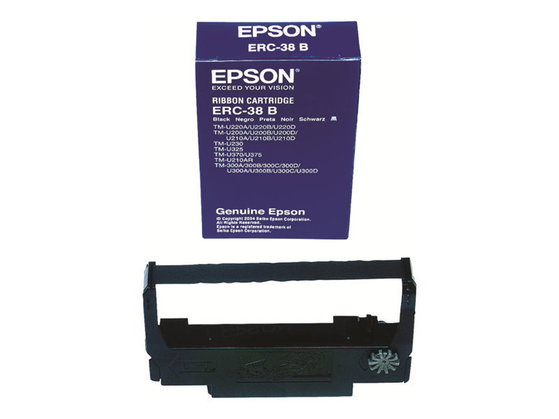 EPSON ERC38B ribbon black 3.000.000 characters 1-pack