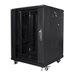 LANBERG FF01-6615-12B free-standing rack 19inch self-assembly flat pack 15U/600x600mm black