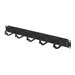 LANBERG 19inch Cable Managmement 5 Rings Type B 1U Black