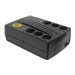 ORVALDI 900SP USB RJ45 CD 6xSchuko outlets 3backup/3SurgeProt bat 3m USB RJ45 CD