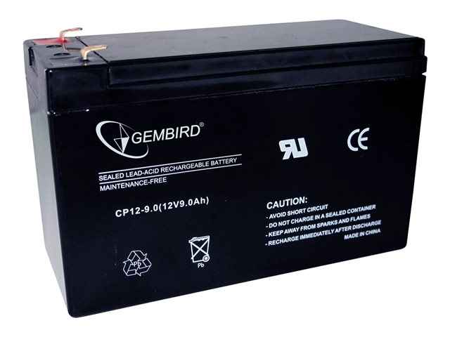 GEMBIRD BAT-12V9AH Rechargeable Gel Battery 12V/9AH