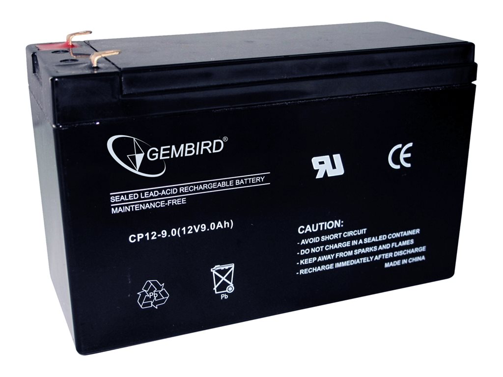 GEMBIRD BAT-12V9AH Rechargeable Gel Battery 12V/9AH