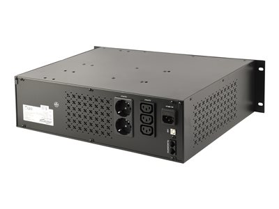 GEMBIRD UPS-RACK-1500 UPS Gembird Rack 19 3.4U 1500VA, 4xIEC 230V OUT, IEC14 IN,RJ11, USB, LCD