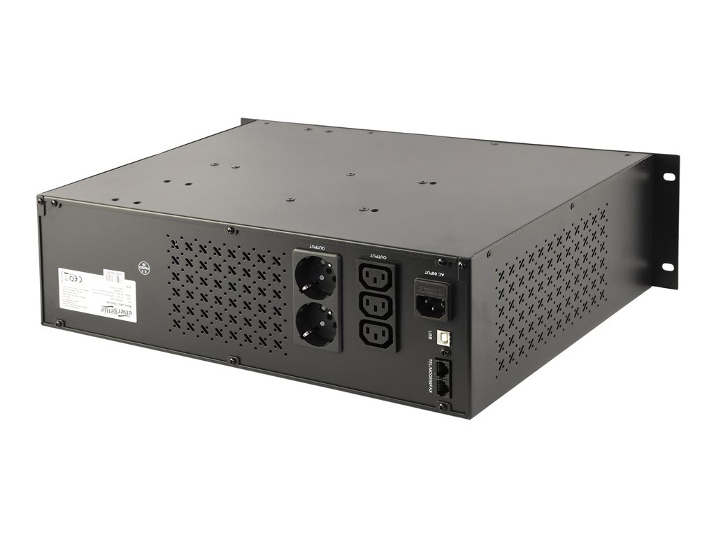 GEMBIRD UPS-RACK-1500 UPS Gembird Rack 19 3.4U 1500VA, 4xIEC 230V OUT, IEC14 IN,RJ11, USB, LCD
