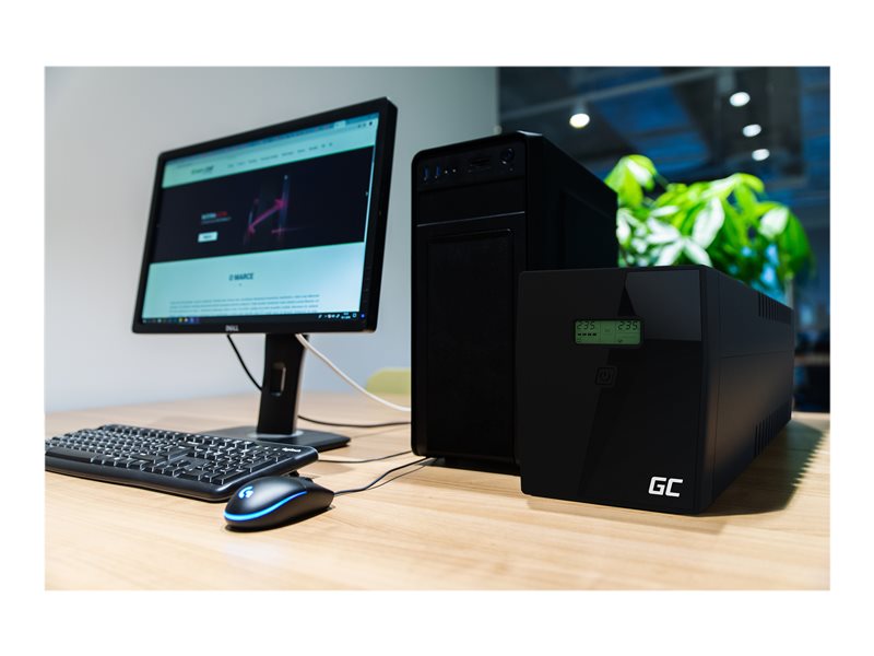 GREENCELL UPS Power Proof 2000VA 1200W