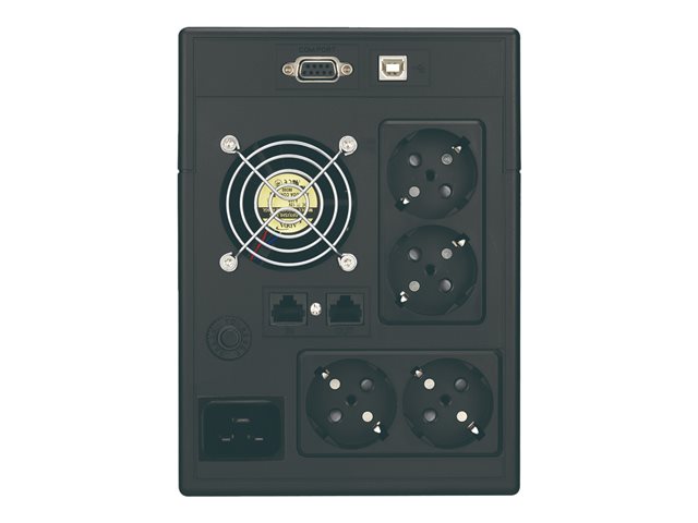 POWERWALKER UPS Line-Interactive 3000VA SCL 4x Schuko RJ11/RJ45 In/Out USB LCD