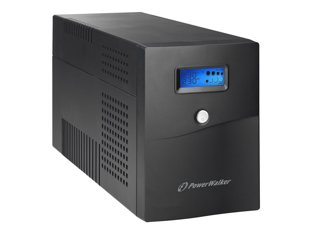 POWERWALKER UPS Line-Interactive 3000VA SCL 4x Schuko RJ11/RJ45 In/Out USB LCD