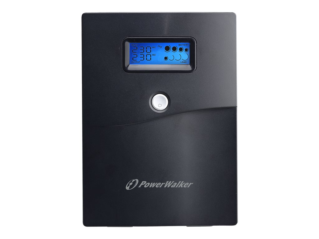 POWERWALKER UPS Line-Interactive 3000VA SCL 4x Schuko RJ11/RJ45 In/Out USB LCD