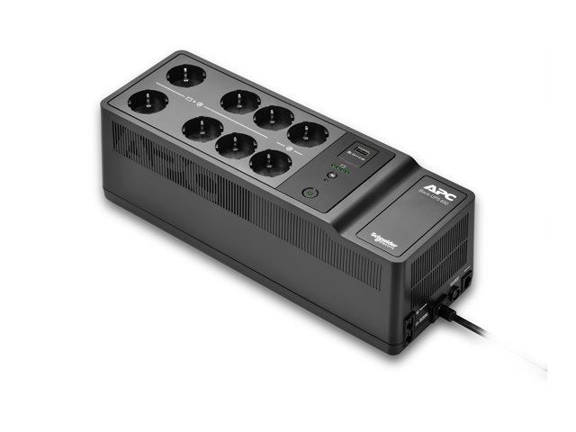 APC Back-UPS BE650G2-GR UPS AC 230V 400Watt 650VA output connectors 8 Black