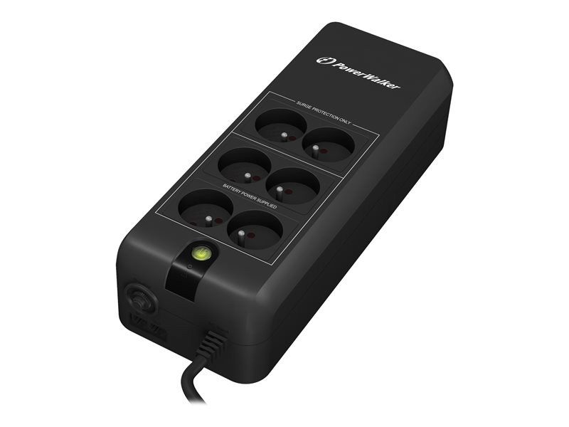 POWERWALKER VFD 600 APFC FR UPS Standby/Off-line 600VA 4x FR C10 10A +2x FR C10 OUT Listwa