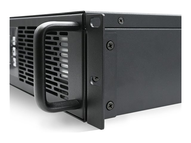 QOLTEC 52285 Uninterruptible Power Supply UPS for RACK 1kVA 1000W Power factor 1.0 LCD EPO USB On line