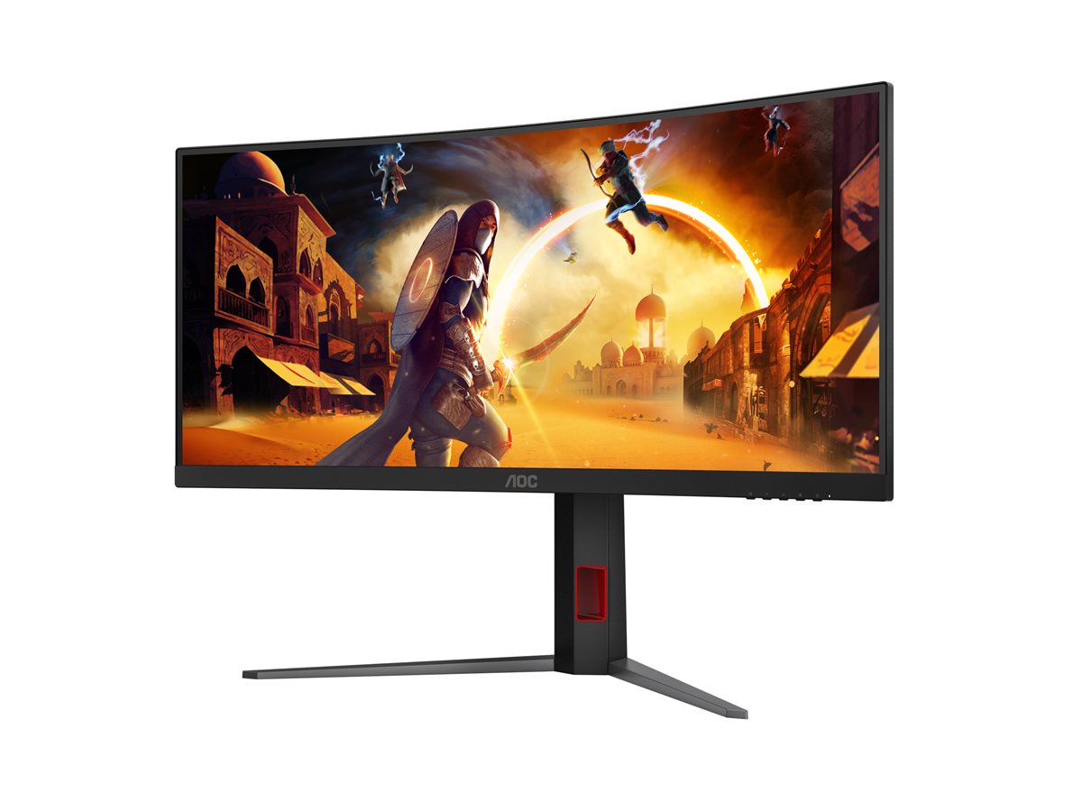 AOC CU34G4Z 34inch 3440x1440 1ms 2xHDMI DP USB Black/Red