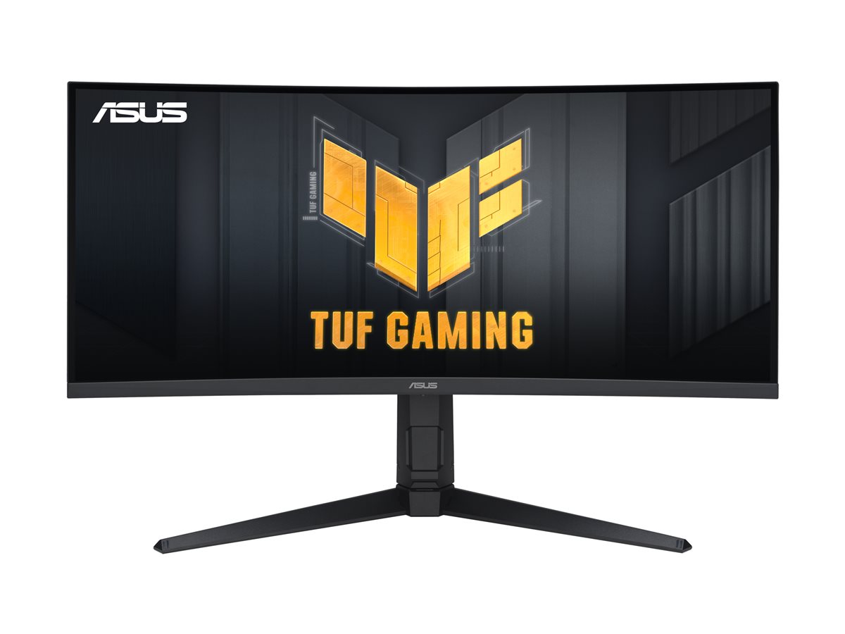 ASUS TUF Gaming VG34VQL3A Curved 34inch VA WLED 3440x1440 21:9 180Hz 400cd/m2 1ms 2xHDMI 2xDP 3xUSB 3.2 G2 Type-A 2x2W Black